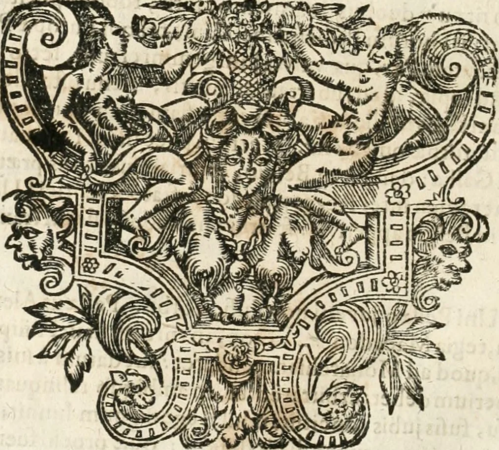 An illustration from Symbola diuina & humana pontificum, imperatorum, regum, 1652, leaf 75