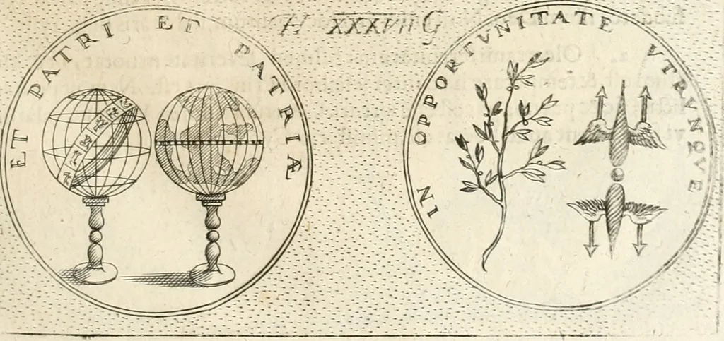 An illustration from Symbola diuina & humana pontificum, imperatorum, regum, 1652, leaf 76
