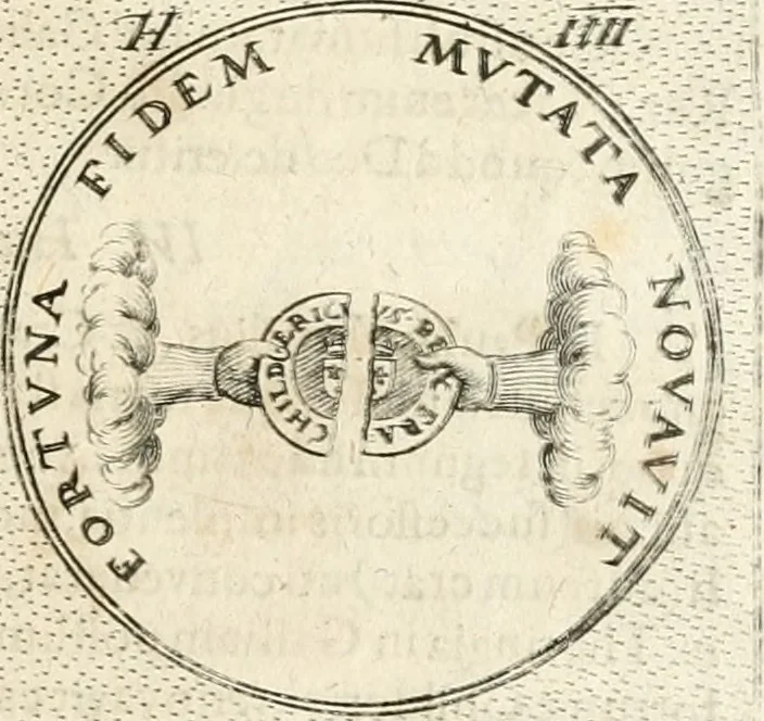 An illustration from Symbola diuina & humana pontificum, imperatorum, regum, 1652, leaf 78