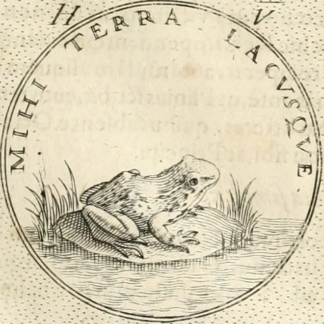 An illustration from Symbola diuina & humana pontificum, imperatorum, regum, 1652, leaf 78