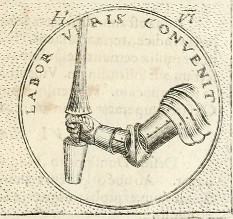 An illustration from Symbola diuina & humana pontificum, imperatorum, regum, 1652, leaf 78