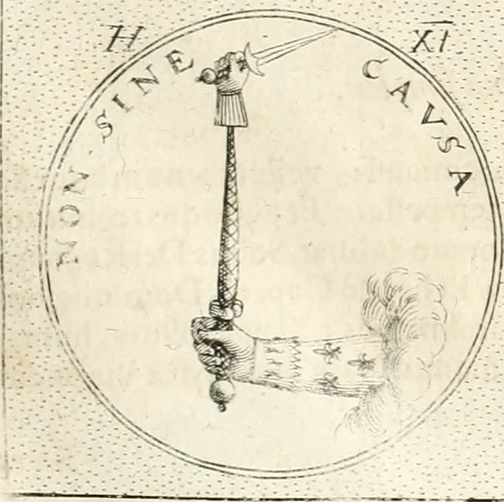 An illustration from Symbola diuina & humana pontificum, imperatorum, regum, 1652, leaf 80