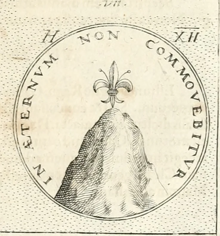 An illustration from Symbola diuina & humana pontificum, imperatorum, regum, 1652, leaf 80