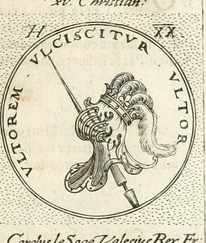 An illustration from Symbola diuina & humana pontificum, imperatorum, regum, 1652, leaf 84