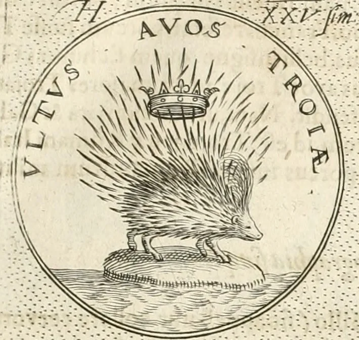 An illustration from Symbola diuina & humana pontificum, imperatorum, regum, 1652, leaf 86