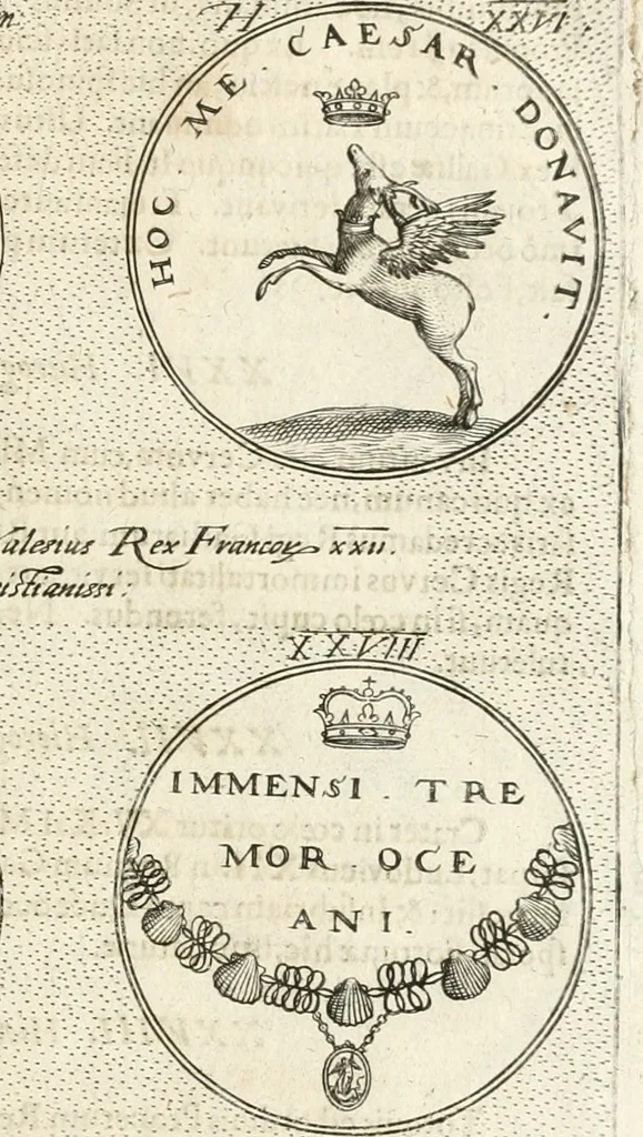 An illustration from Symbola diuina & humana pontificum, imperatorum, regum, 1652, leaf 86