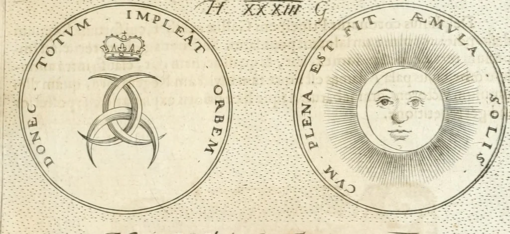An illustration from Symbola diuina & humana pontificum, imperatorum, regum, 1652, leaf 88