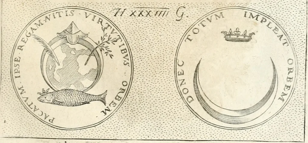 An illustration from Symbola diuina & humana pontificum, imperatorum, regum, 1652, leaf 88