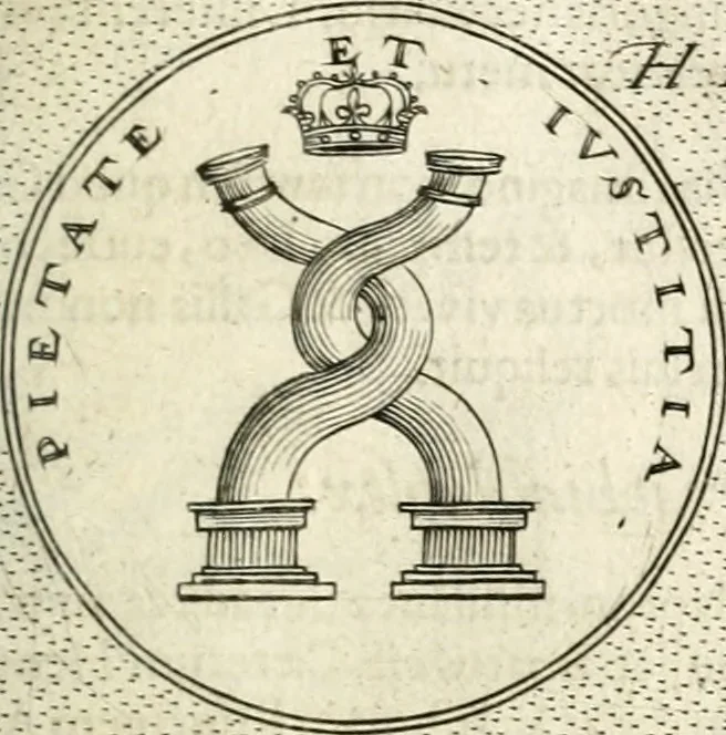 An illustration from Symbola diuina & humana pontificum, imperatorum, regum, 1601, leaf 102