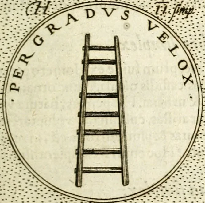 An illustration from Symbola diuina & humana pontificum, imperatorum, regum, 1601, leaf 104
