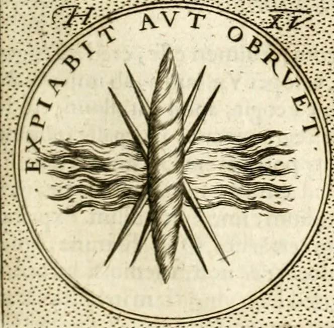 An illustration from Symbola diuina & humana pontificum, imperatorum, regum, 1601, leaf 108