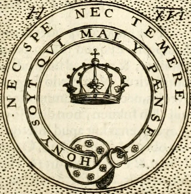 An illustration from Symbola diuina & humana pontificum, imperatorum, regum, 1601, leaf 108