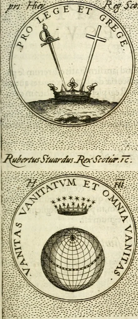 An illustration from Symbola diuina & humana pontificum, imperatorum, regum, 1601, leaf 114