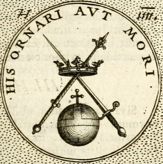 An illustration from Symbola diuina & humana pontificum, imperatorum, regum, 1601, leaf 114