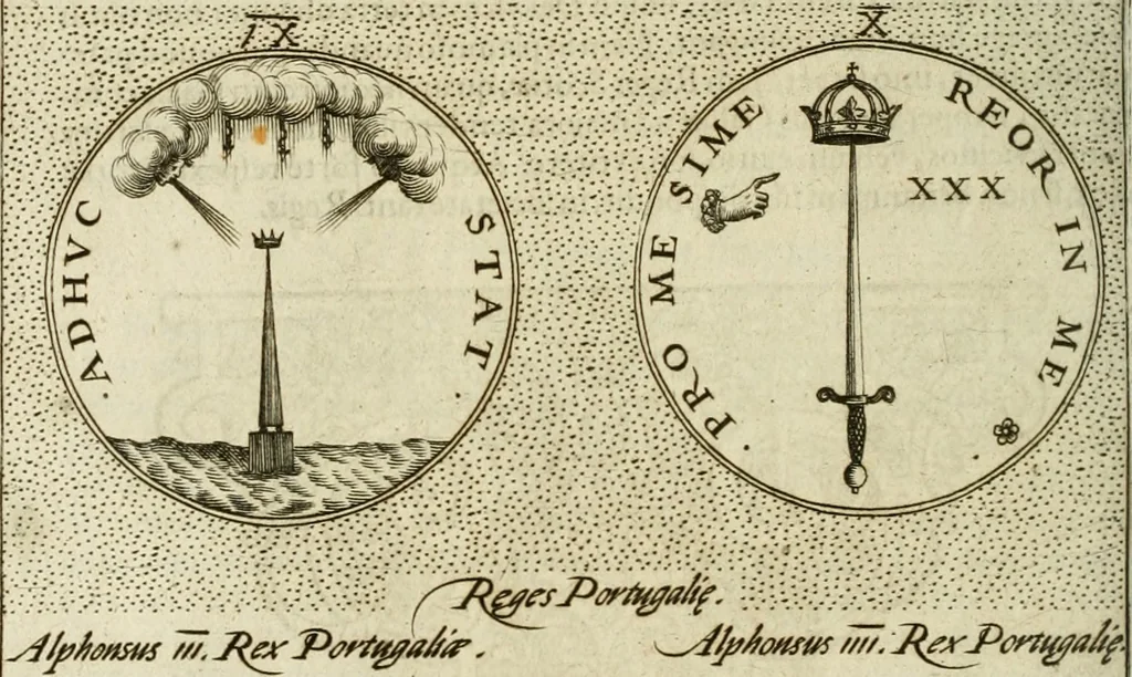 An illustration from Symbola diuina & humana pontificum, imperatorum, regum, 1601, leaf 117