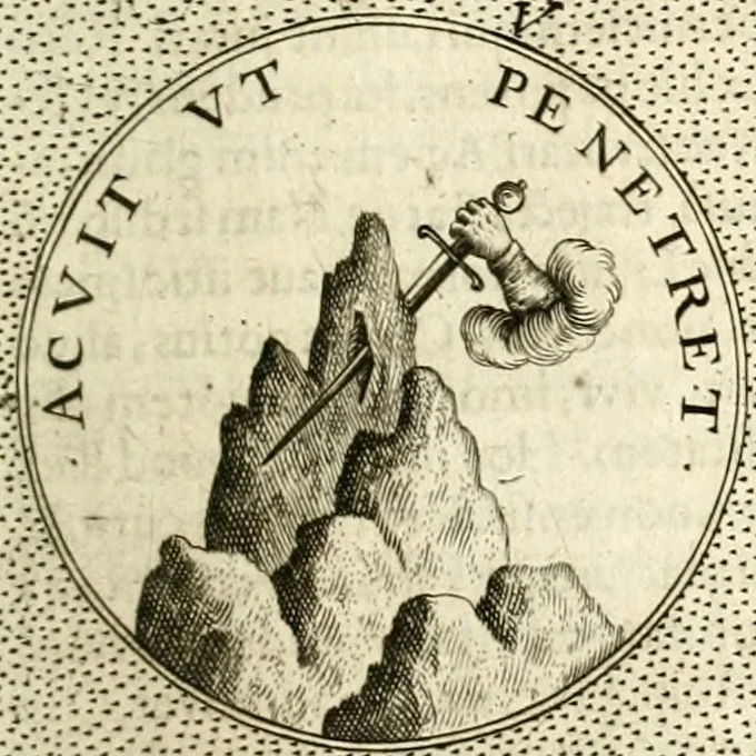 An illustration from Symbola diuina & humana pontificum, imperatorum, regum, 1601, leaf 120
