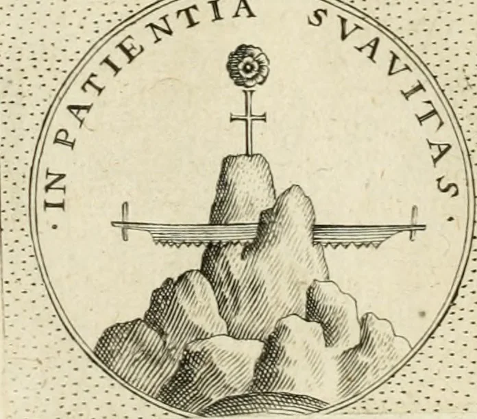 An illustration from Symbola diuina & humana pontificum, imperatorum, regum, 1601, leaf 123