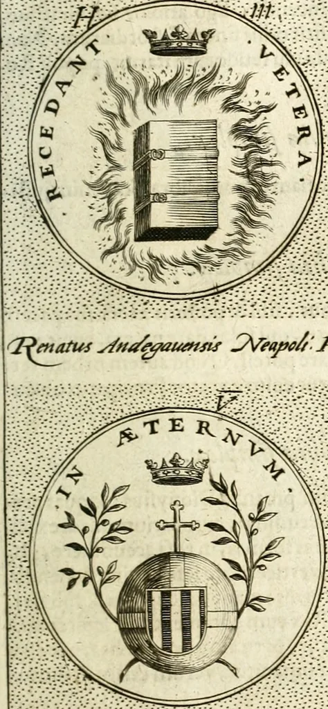 An illustration from Symbola diuina & humana pontificum, imperatorum, regum, 1601, leaf 126