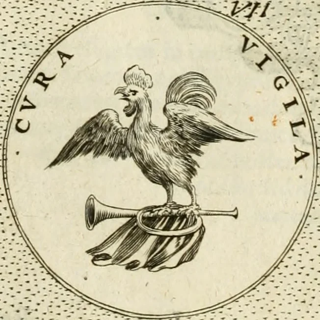 An illustration from Symbola diuina & humana pontificum, imperatorum, regum, 1601, leaf 131