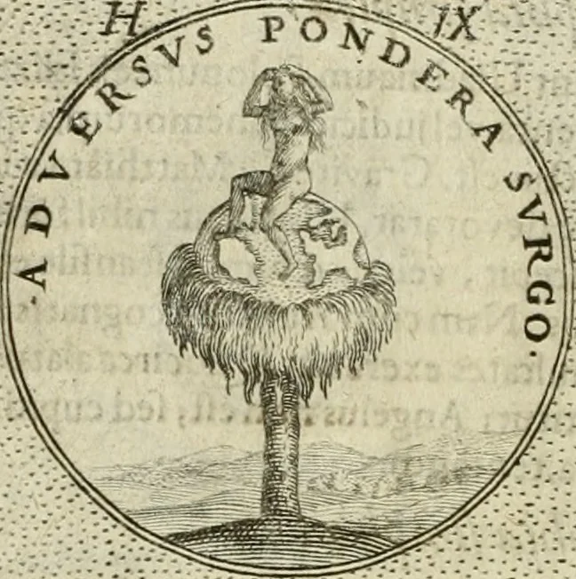 An illustration from Symbola diuina & humana pontificum, imperatorum, regum, 1601, leaf 133