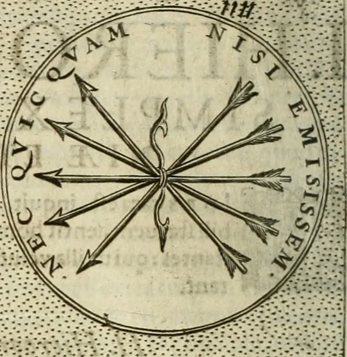 An illustration from Symbola diuina & humana pontificum, imperatorum, regum, 1601, leaf 139