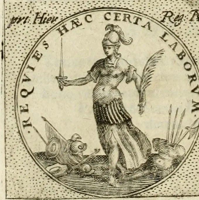 An illustration from Symbola diuina & humana pontificum, imperatorum, regum, 1601, leaf 139