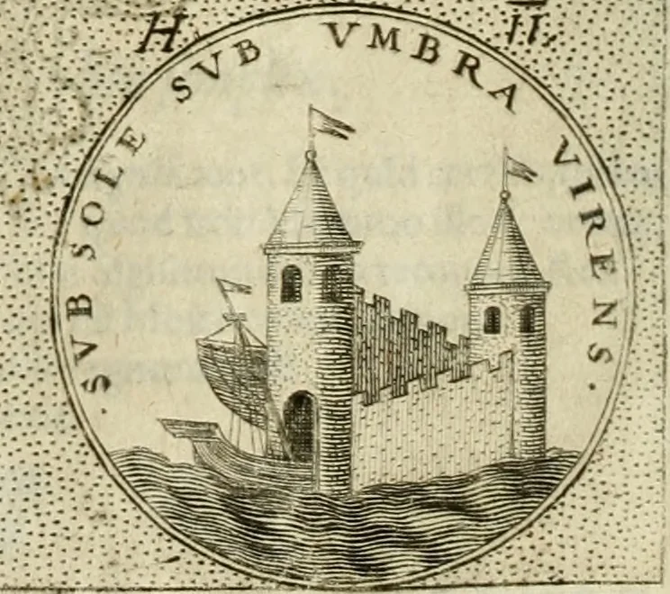 An illustration from Symbola diuina & humana pontificum, imperatorum, regum, 1601, leaf 139
