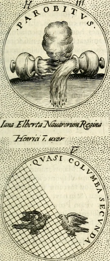 An illustration from Symbola diuina & humana pontificum, imperatorum, regum, 1601, leaf 142