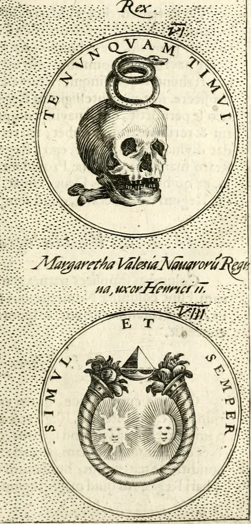 An illustration from Symbola diuina & humana pontificum, imperatorum, regum, 1601, leaf 142