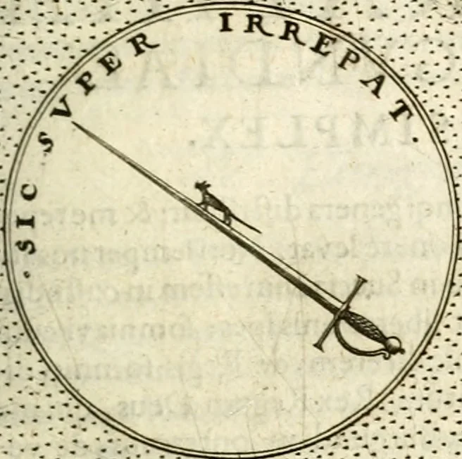 An illustration from Symbola diuina & humana pontificum, imperatorum, regum, 1601, leaf 146