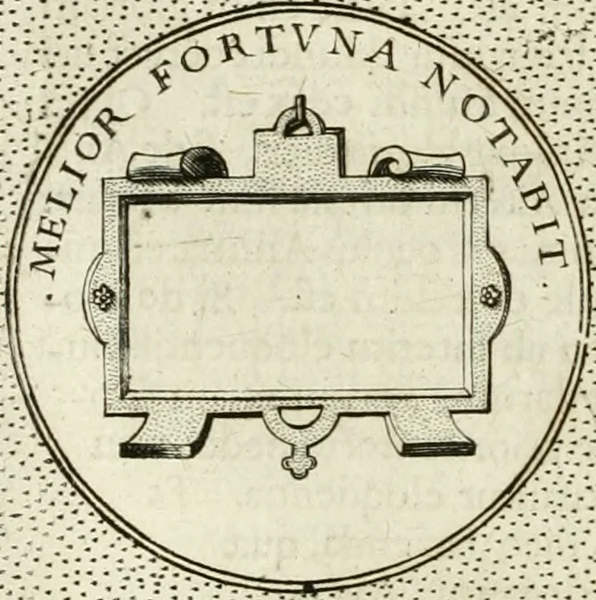 An illustration from Symbola diuina & humana pontificum, imperatorum, regum, 1601, leaf 163