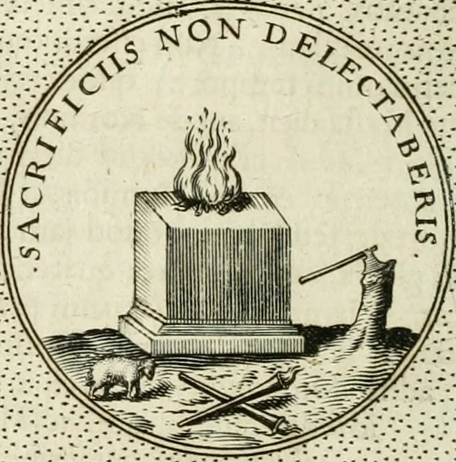 An illustration from Symbola diuina & humana pontificum, imperatorum, regum, 1601, leaf 163