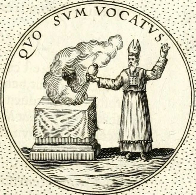 An illustration from Symbola diuina & humana pontificum, imperatorum, regum, 1601, leaf 168