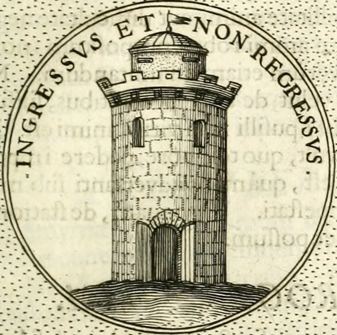 An illustration from Symbola diuina & humana pontificum, imperatorum, regum, 1601, leaf 172