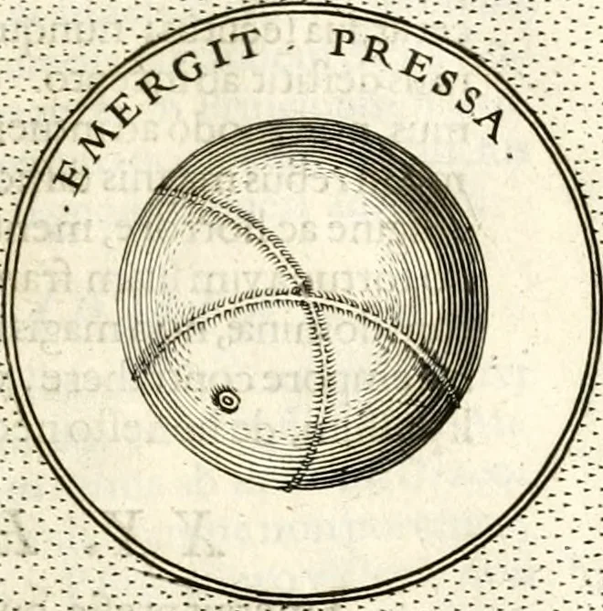 An illustration from Symbola diuina & humana pontificum, imperatorum, regum, 1601, leaf 172