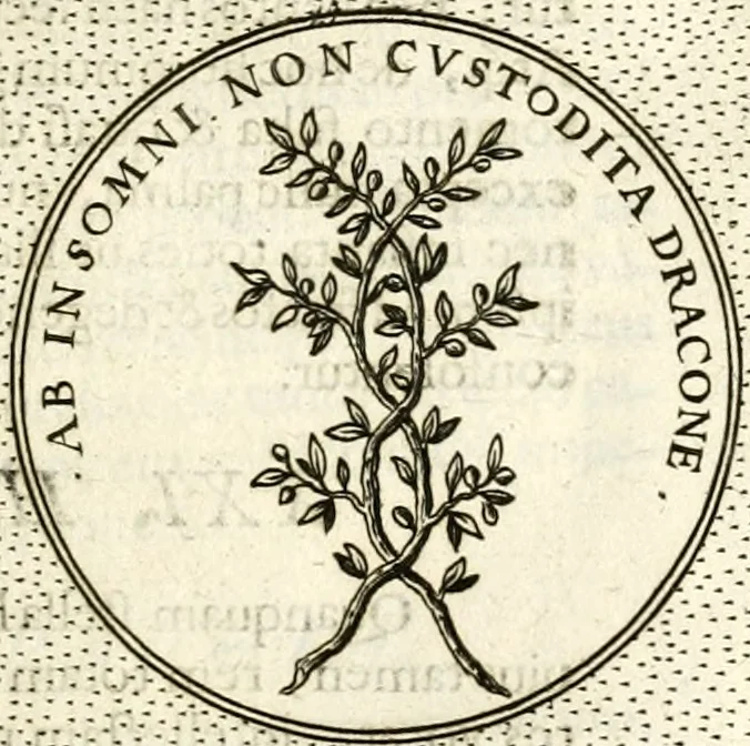 An illustration from Symbola diuina & humana pontificum, imperatorum, regum, 1601, leaf 172