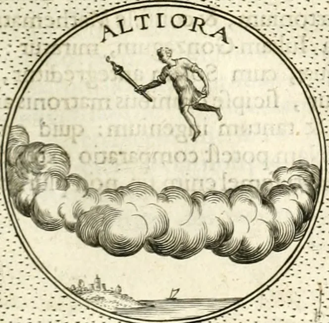 An illustration from Symbola diuina & humana pontificum, imperatorum, regum, 1601, leaf 172