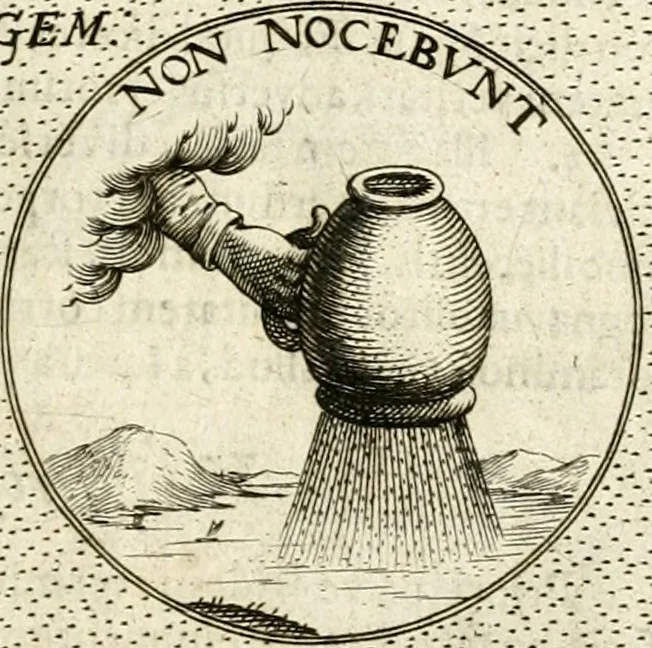 An illustration from Symbola diuina & humana pontificum, imperatorum, regum, 1601, leaf 18
