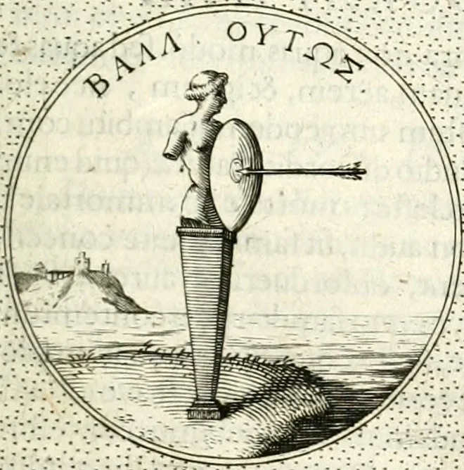 An illustration from Symbola diuina & humana pontificum, imperatorum, regum, 1601, leaf 180