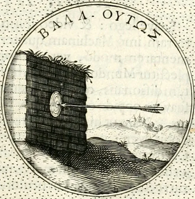 An illustration from Symbola diuina & humana pontificum, imperatorum, regum, 1601, leaf 180