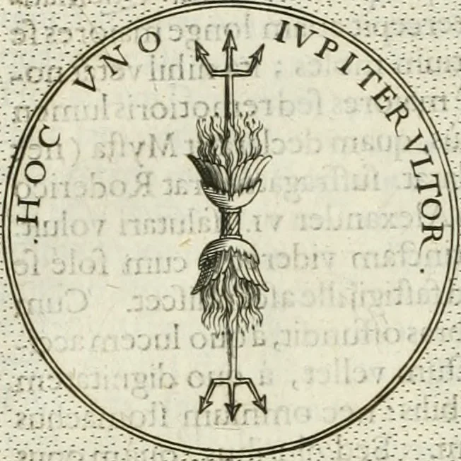 An illustration from Symbola diuina & humana pontificum, imperatorum, regum, 1601, leaf 193