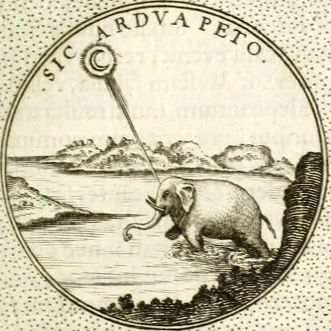 An illustration from Symbola diuina & humana pontificum, imperatorum, regum, 1601, leaf 198