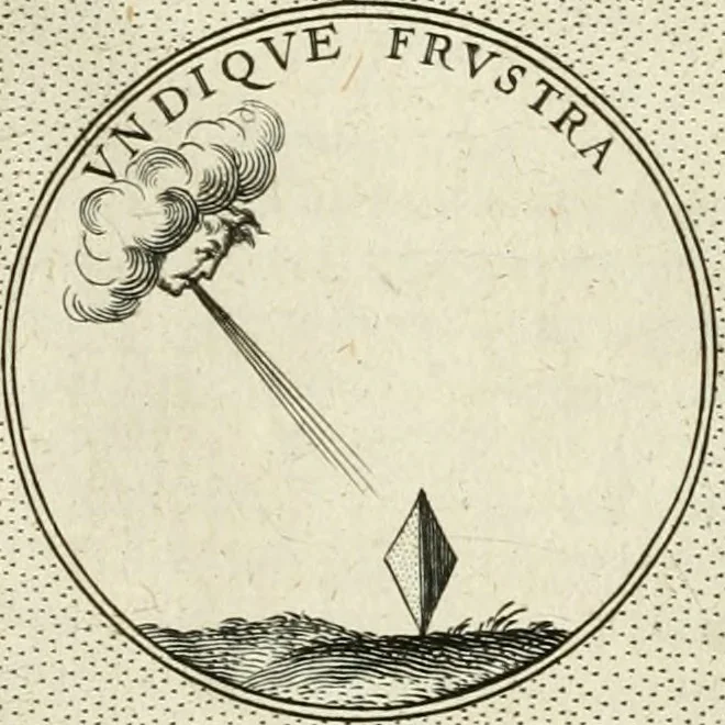 An illustration from Symbola diuina & humana pontificum, imperatorum, regum, 1601, leaf 211