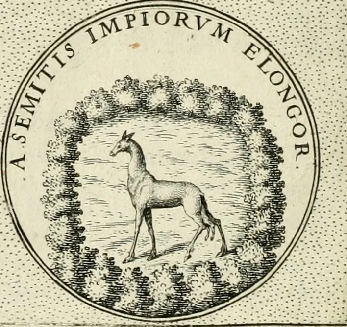An illustration from Symbola diuina & humana pontificum, imperatorum, regum, 1601, leaf 211