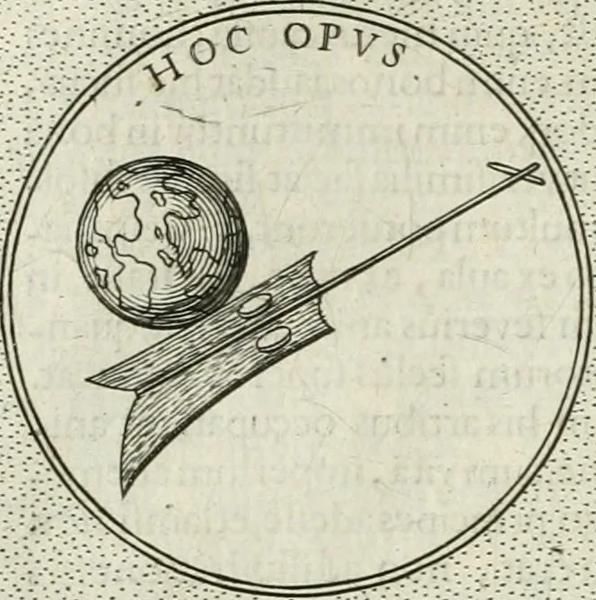 An illustration from Symbola diuina & humana pontificum, imperatorum, regum, 1601, leaf 217