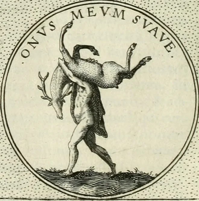An illustration from Symbola diuina & humana pontificum, imperatorum, regum, 1601, leaf 217