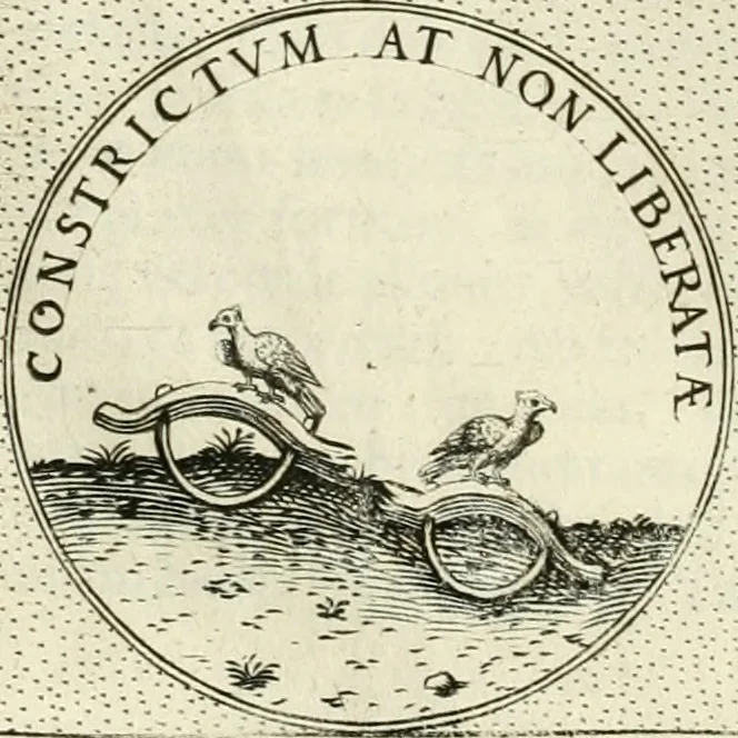 An illustration from Symbola diuina & humana pontificum, imperatorum, regum, 1601, leaf 227