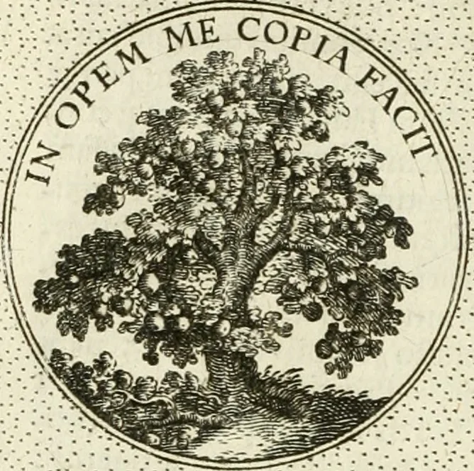 An illustration from Symbola diuina & humana pontificum, imperatorum, regum, 1601, leaf 231