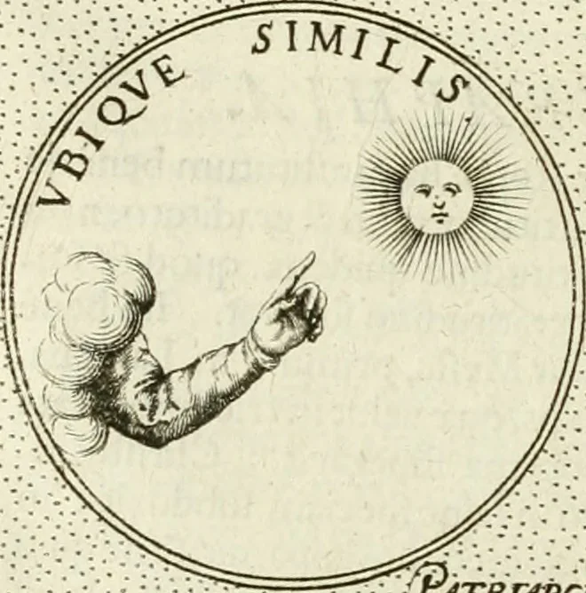 An illustration from Symbola diuina & humana pontificum, imperatorum, regum, 1601, leaf 231