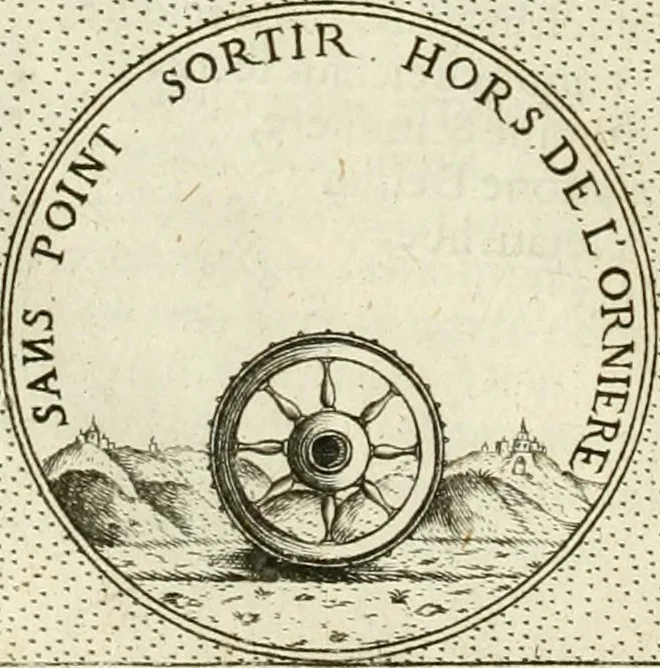 An illustration from Symbola diuina & humana pontificum, imperatorum, regum, 1601, leaf 231